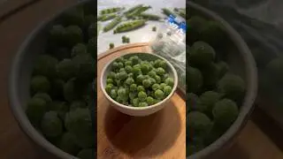 How to store frozen peas | मटर को कैसे स्टोर करें #फ्रोजेनमटर #greenpeas #shorts #viralvideo