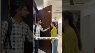 Bhaiya Rocked Bhabhi Shocked😂 #shorts #comedy #funny #jahaann