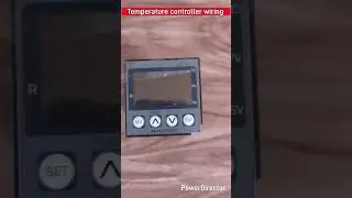 Multispan Temperature Controller Wiring | Heater & Sensor Connection Explained in Hindi