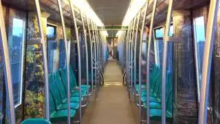 RET Metro Rit 5418 Lijn D - De Akkers-Heemraadlaan richting Rotterdam Centraal