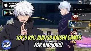 Keren bet Inimah!!Inilah 5 Game RPG Anime JUJUTSU KAISEN Terbaik Untuk Android & iOS
