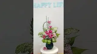 1198#C&aacute;ch cắm hoa hồng đơn giản #florist #flowers #diy #cắm hoa #hoa tết