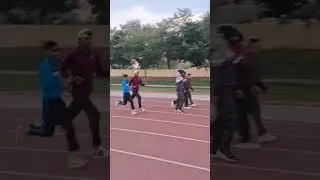 #Blind runner Running with Guide Runner ##blindrunner #running