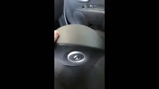 Рено Модус снятие рулевой подушки. Renault Modus driver airbag remove.