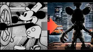 mickey mouse em domínio público, filme de terror