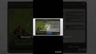 Upgrading rocket spear to max level #clashofclans #coc #supercell #shorts