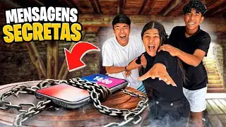 DESCOBRIMOS MENSAGENS SECRETAS NO CELULAR DO ESTEVÃO😱😠 *olhem tudo o que aconteceu