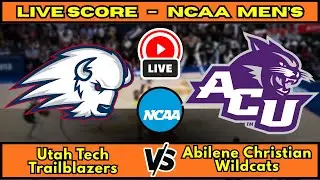 🔴 Utah Tech Trailblazers vs Abilene Christian Wildcats | NCAA Men&rsquo;s Basketball Live Score January 1