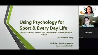 Jessie Barr, Sports Psychologist