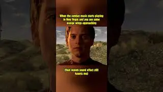 When the combat music starts playing in New Vegas and you see some orange wings approaching#fallout