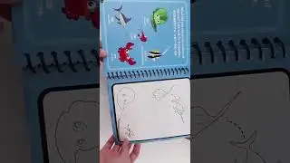 Reusable Coloring BK Magic Water Drawing BK Painting Drawing Toy Sensory Early Education Toy for Kid