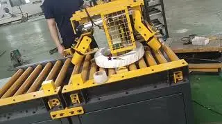 Horizontal Slit Steel Coil Wrapping Machine