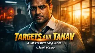 TARGETS AUR TANAV 💼🔥 | Job Pressure Song Series Trailer | Corporate Life Reality | ft.  Sumit Mishra