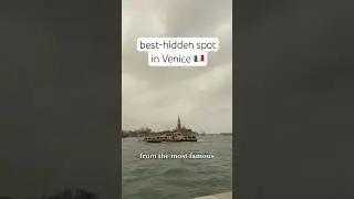 Best-hidden place in Venice, Italy you must visit 🇮🇹 #shorts