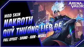 Mod Skin Nakroth Quỷ Thương Liệp Đế S1 2026