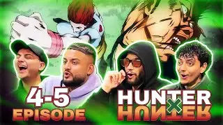 HISOKA IS A MENACE!!! | Hunter x Hunter Episode 4 & 5 | REACTION