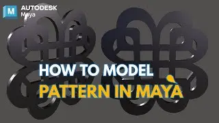 How To Model Complex Shape In Maya: Autodesk Maya Tutorial|3D Modeling