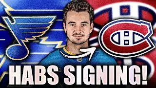 MONTREAL CANADIENS SIGN ALEXANDRE TEXIER: FORMER BLUE JACKETS & BLUES YOUNG STUD