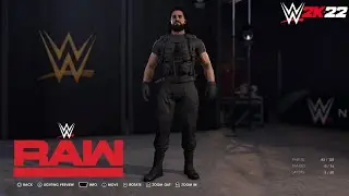 WWE 2K22: Seth Rollins - The Shield Attire