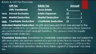 Introduction to Estate & Gift Taxation Class