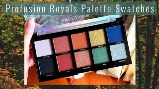 Profusion - Royals Eyeshadow Palette - Just Swatches