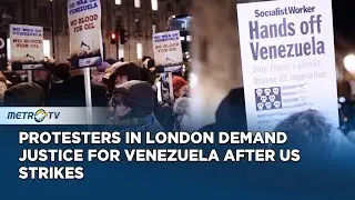 Protesters Denounce US Attack on Venezuela in London