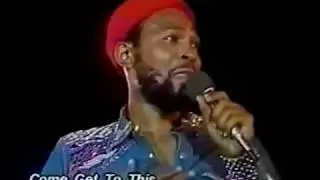 Marvin Gaye - LIVE Come Get To This 1974