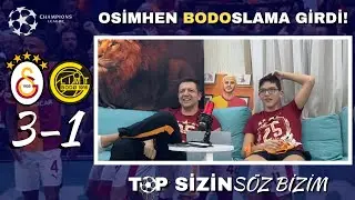 OSİMHEN BODO-SLAMA GİRDİ! Galatasaray 3-1 Bodo/Glimt Şampiyonlar Ligi -Futbol Tepki