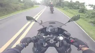 Ninja 400 and Cfmoto  450Sr Breakfast rides Bakbakan!!!