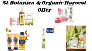 6 full size product just 99rs🤩 st.botanica & organic harvest amazing offer🥳loot offer today
