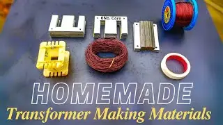 Homemade 12 0 12 10A Transformer Materials ⚡