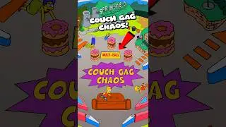 5 More Simpsons Season 21 Couch Gags 🃏 #simpsons #shorts
