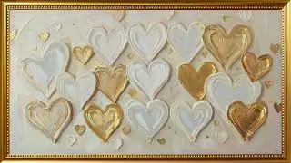 Beautiful Valentine Paintings With Relaxing Music | 4K Gold Frame TV  Art | Elegant Screensaver Art
