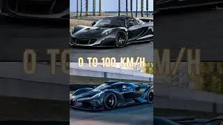 BUGATTI BOLIDE VS HENNESSY VENOM GT #automobile #bugatti #bugattibolide #hennessey