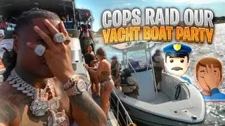 LIL BABY YACHT BOAT PARTY GETS RAIDED