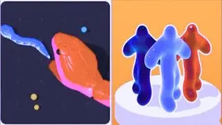 🔥 Blob Runner 3D 🆚 Snake Clash 3D | Ultimate Running Merge Challenge 🧠💥 (Android Gameplay) part 3