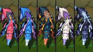 All Soul Fighter Naafiri Chromas (League of Legends)