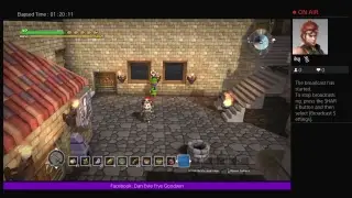 LIVE Dragon Quest Builders: Chapter 1 Cantlin. Nearing the end!