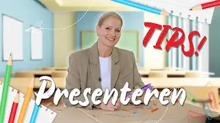 Een presentatie geven zonder zenuwen. Klas 0