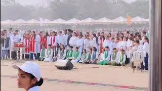 St Anne's School Sehore, presenting Madhya Pradesh song 