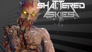 THERE ARE ALIENS IN THIS GAME! Shattered Skies (Funny Moments) Gameplay with Friends