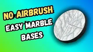 Lets Paint Marble WITHOUT An Airbrush