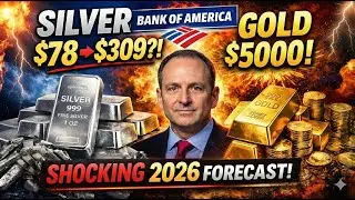 $309 Silver? Bank of America's 2026 Forecast Shocks Market (Gold $5000 Too)