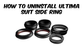 Uninstalling the Ultima Drysuit suit ring