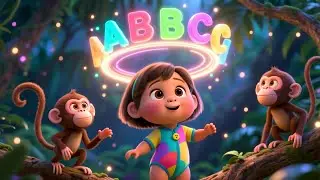 Jungle Tree ABC Adventure 🌴🔤 Fun Alphabet Song for Kids | Learn ABC in the Jungle