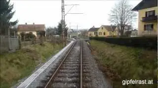Fahrt mit der Gleichenberger Bahn 3.1.2013