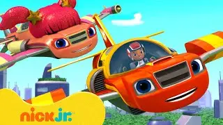 Jet Plane Blaze Turns into a Video Game Hero! 🛩 Blaze and the Monster Machines | Nick Jr.