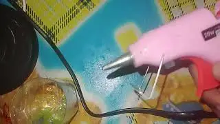 Recycling the plastic bottles 