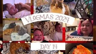 Vlogmas 2024 | Box Fort  | Popcorn| Nightmare  Before Christmas| | Day 14