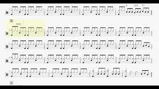 PHÚT CUỐI - LAM PHƯƠNG - DRUM SHEET FOR LEARN